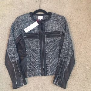 NWT Parker NY Hayley Moto Leather Jacket